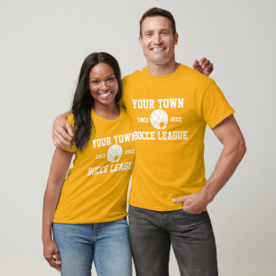 BOCCE BALL kundengerechter Team-T - Shirt