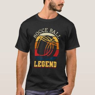 Bocce Ball Legend Italienischer Bowling Spiel Bocc T-Shirt