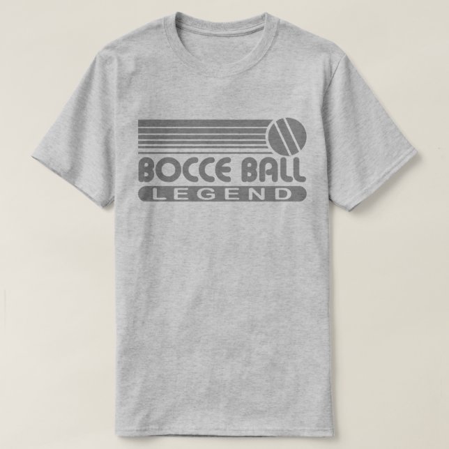 Bocce Ball Legende T-Shirt (Design vorne)