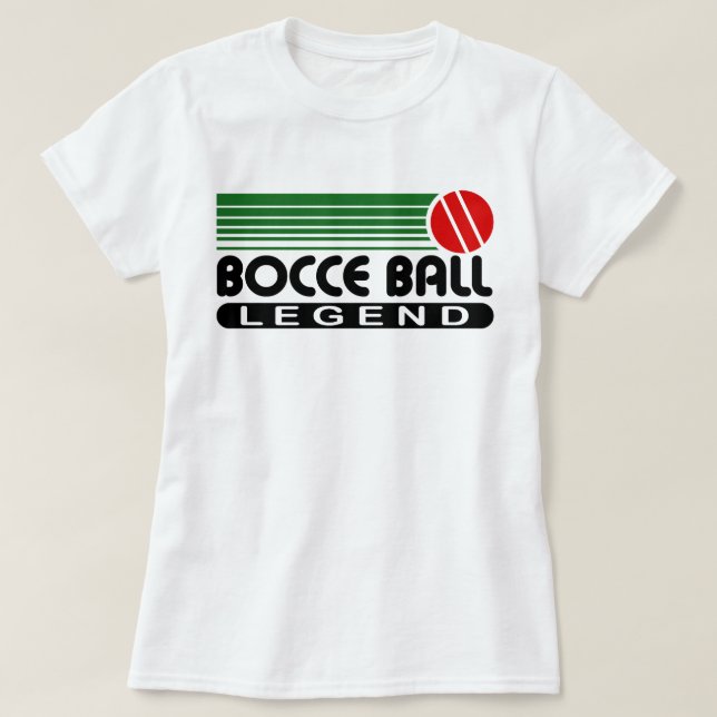 Bocce Ball Legende T-Shirt (Design vorne)