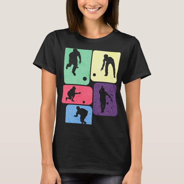 Bocce Ball Player 6 T-Shirt (Vorderseite)