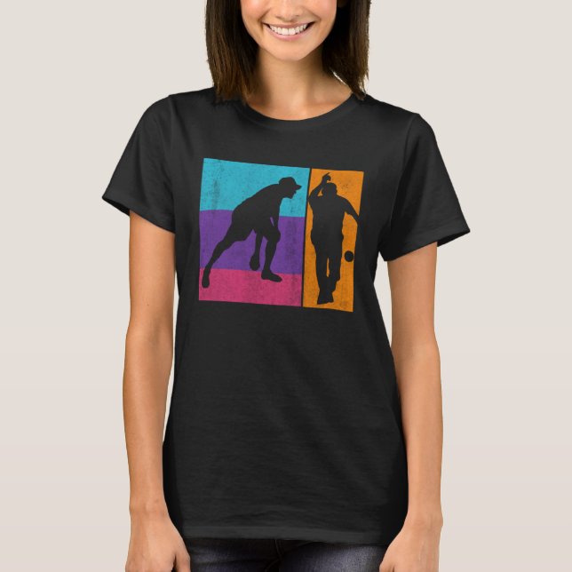 Bocce Ball Player  9 T-Shirt (Vorderseite)