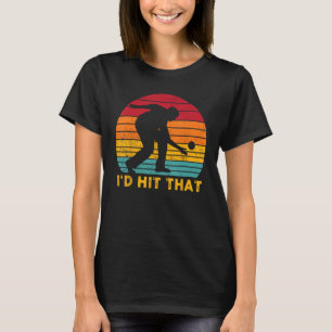 Bocce Ball Retro I d'Hour that T-Shirt