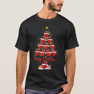 Bocce Ball Weihnachtsbaum Lichter Bocce Xmas T-Shirt