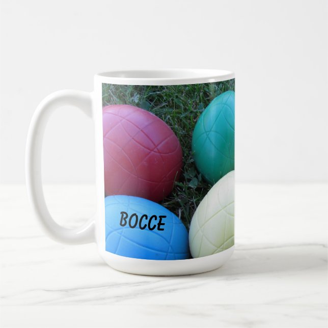 Bocce Balls Kaffeetasse (Links)