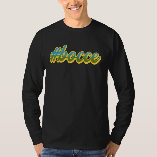 bocce   Bocce Ball T-Shirt (Vorderseite)