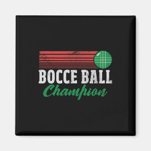 Bocce-Byll-Champion italienischer Bocci-Spieler-Ch Magnet