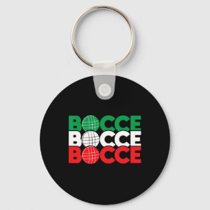 Bocce - Byll Game Enthusiast Rasen Bowling Boule B Schlüsselanhänger