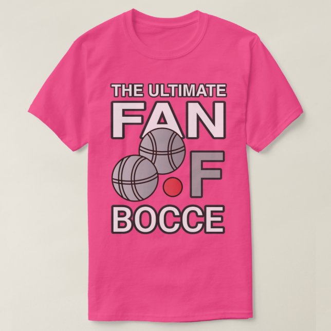 Bocce Fans Custom T-Shirt (Design vorne)
