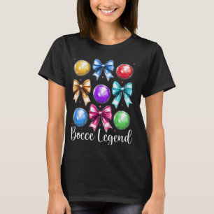 Bocce Legend Bocce Ball Mama Mütter Da T-Shirt