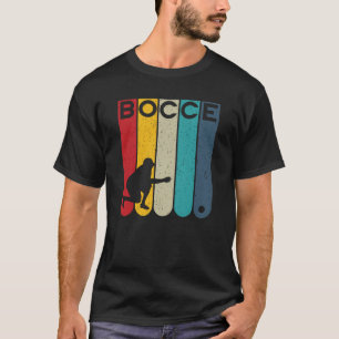 Bocce-Player-Retro-Design - Bocce Boccia Boccia T-Shirt