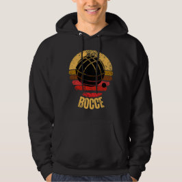 Bocce Sport Italienischer Bocce Ball Game Player Hoodie