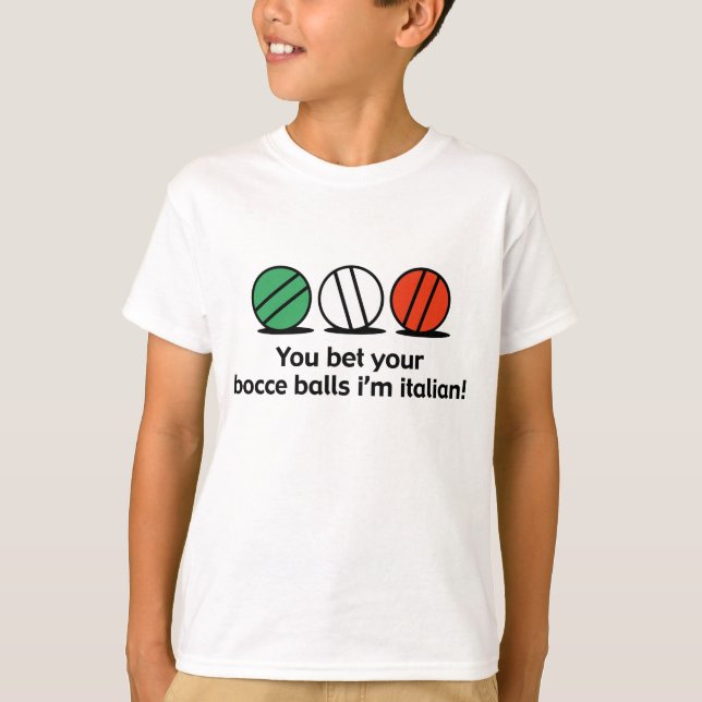 Bocce T-Shirt (Vorderseite)