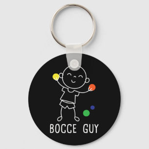 Bocce-Typ - Rasenbowling Byll Game Enthusiast Boul Schlüsselanhänger