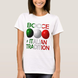 Bocce und italienische Tradition T-Shirt