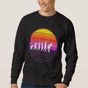 Boccia Evolution Vaporwave 70er Boule Petanque Boc Sweatshirt