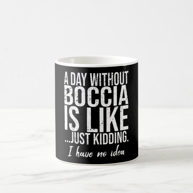 Boccia-Geschenkidee Kaffeetasse (Mittel)