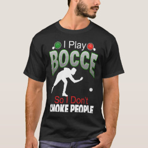 Boccia-König oder -Königin Erwachsene-Rasen-Bowlin T-Shirt