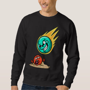 Boccia Set Boccia Player Flying Bocce Ball Boccia Sweatshirt