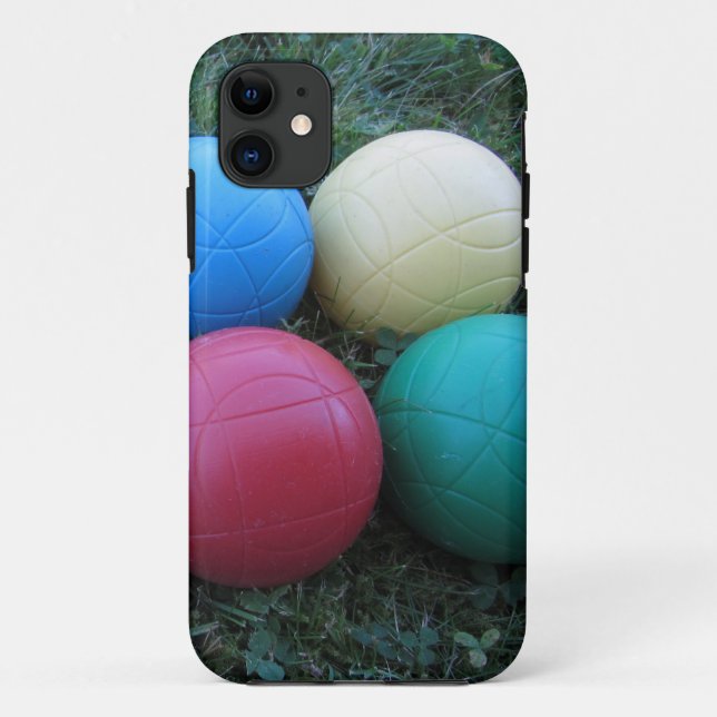 Bocciabälle Case-Mate iPhone Hülle (Rückseite)