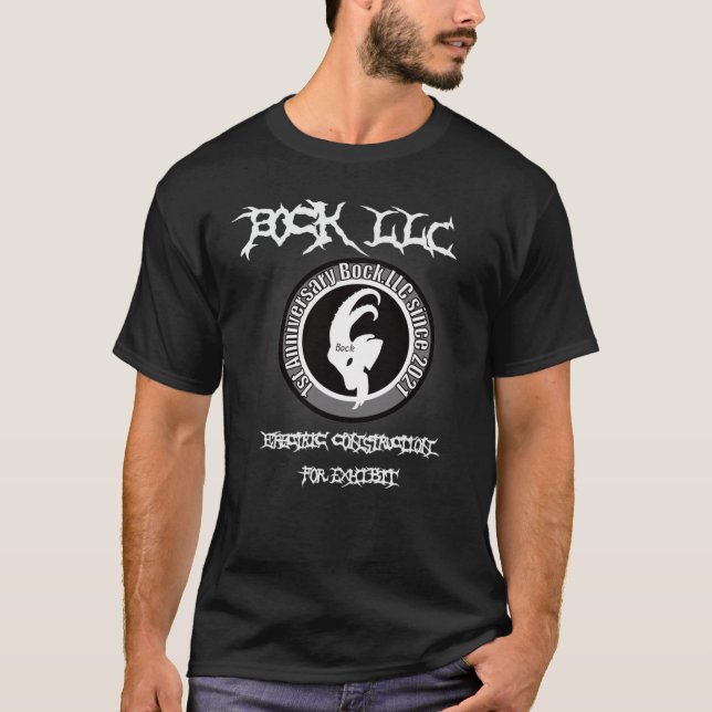 Bock.LLC World Anniversary  Tour 2022 Tshirts (Vorderseite)