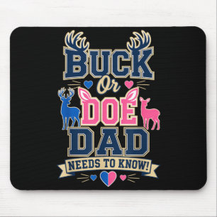 Bock oder Hirsch-Daddy muss wissen Geschlecht-Enth Mousepad