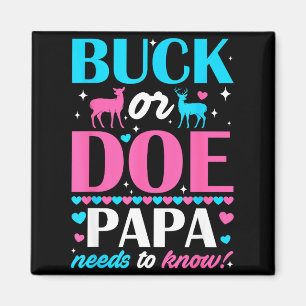 Bock oder Hirsch Papa muss wissen Hüter des Geschl Magnet