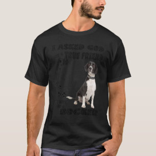Bocker Quote Mama Vater Kostüm Beagle Cocker Spani T-Shirt