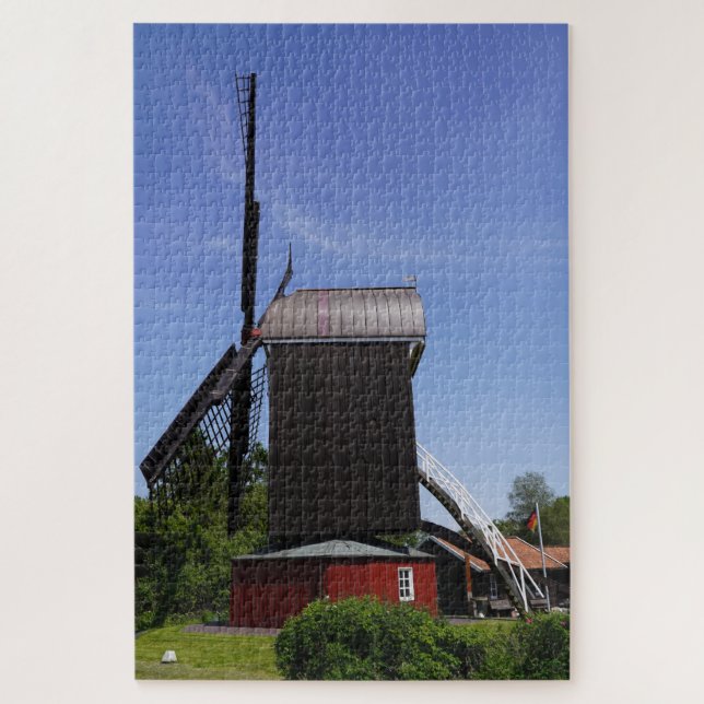 Bockwindmühle in Dornum Puzzle (Vertikal)