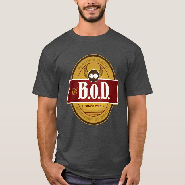 BoD-Logo-T - Shirt - Kohleheizkörper (Vorderseite)