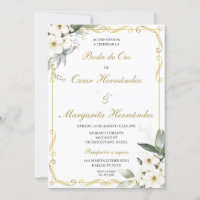 Boda de oro elegante