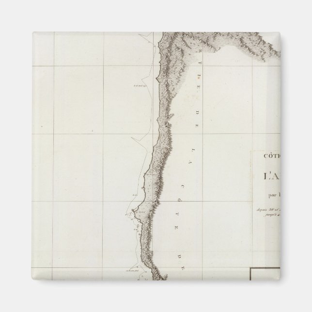 Bodega Bay California bis Cape Lookout Oregon Magnet (Vorne)