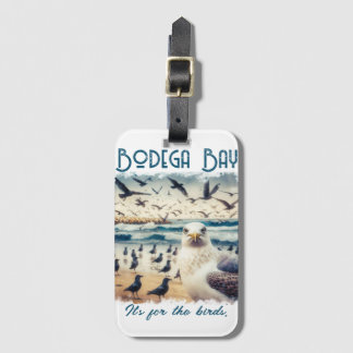Bodega Bay California Souvenir-Geschenk Gepäckanhänger