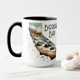 Bodega Bay California Souvenir-Geschenk Tasse