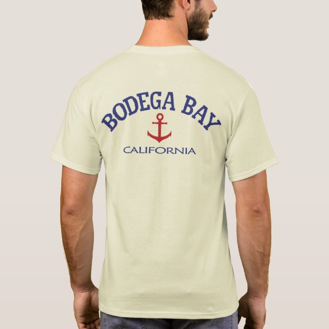 Bodega Bay Tan T-Shirt (Rückseite)