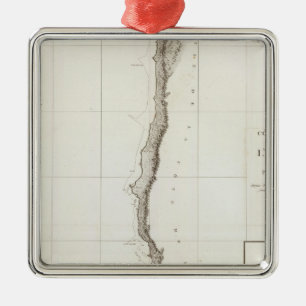 Bodega-Bucht Kalifornien zum Kap-Ausblick Oregon Silbernes Ornament