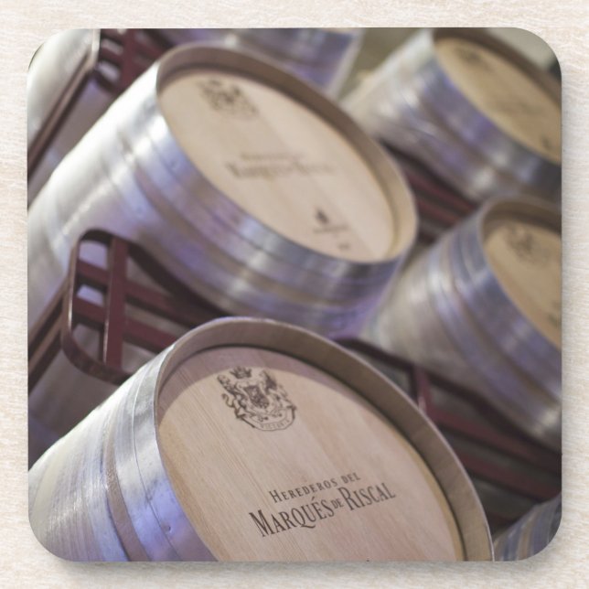 Bodega Marques de Riscal Weingut, Weinkeller Untersetzer (Vorderseite)