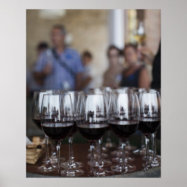 Bodega Marques de Riscal Weinkellerei, Weinprobe Poster (Vorne)