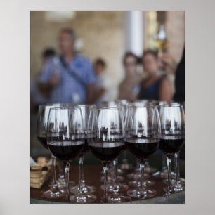 Bodega Marques de Riscal winery, wine tasting Poster