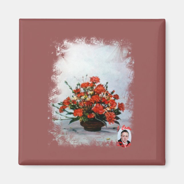 Bodegón de flores/Stillleben von Blume Magnet (Vorne)
