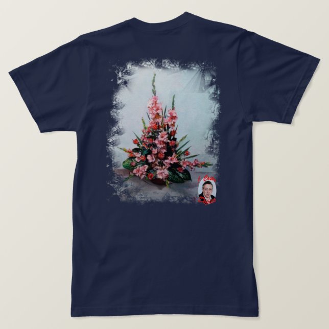 Bodegón de flores T-Shirt (Design Rückseite)