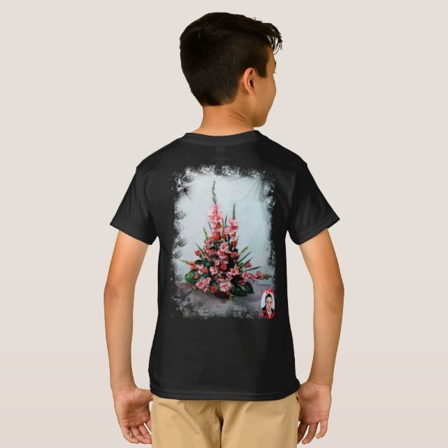 Bodegón de flores T-Shirt (Schwarz voll)