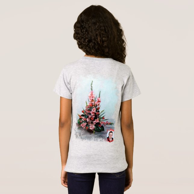 Bodegón de flores T-Shirt (Schwarz voll)