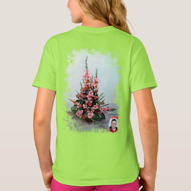 Bodegón de flores T-Shirt (Rückseite)