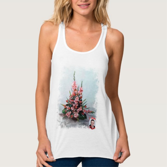Bodegón de flores tank top (Vorderseite)