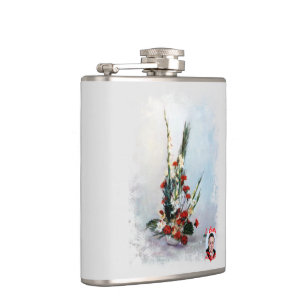 Bodegón der Blumen/Still life of flowers Flachmann