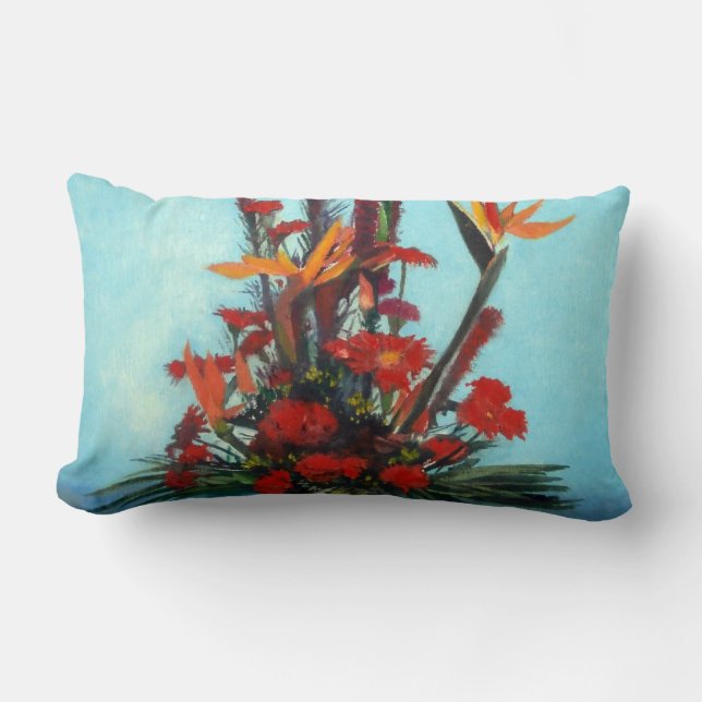 Bodegón der Blumen/Still life of flowers Lendenkissen (Vorderseite)