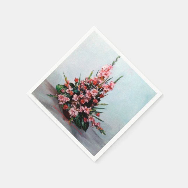 Bodegón der Blumen/Still life of flowers Serviette (Ecke)