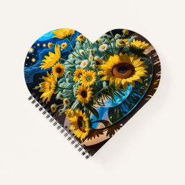 Bodegón Flores y Noche 1 - 001 Notizbuch