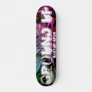 BODEN HERAUF SKATEBOARD-MIAMI-PLATTFORM SKATEBOARD